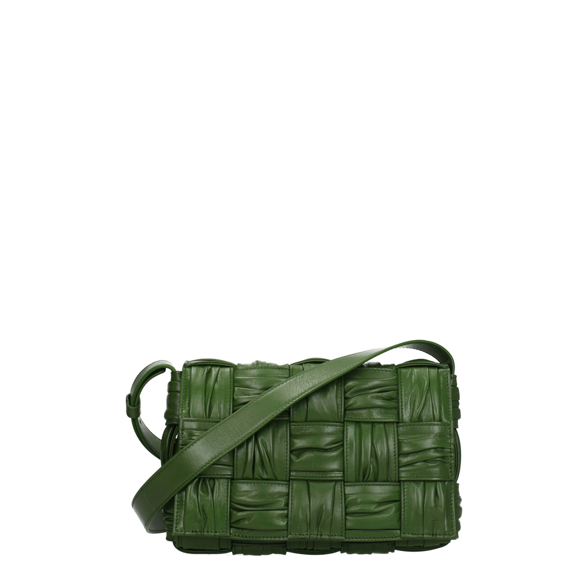 Bottega Veneta Borse a Tracolla cassette Donna Pelle Verde Avocado