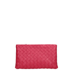 Bottega Veneta Pochette Donna Pelle Rosa Mirtillo