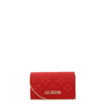 Love Moschino Pochette Donna Poliuretano Rosso