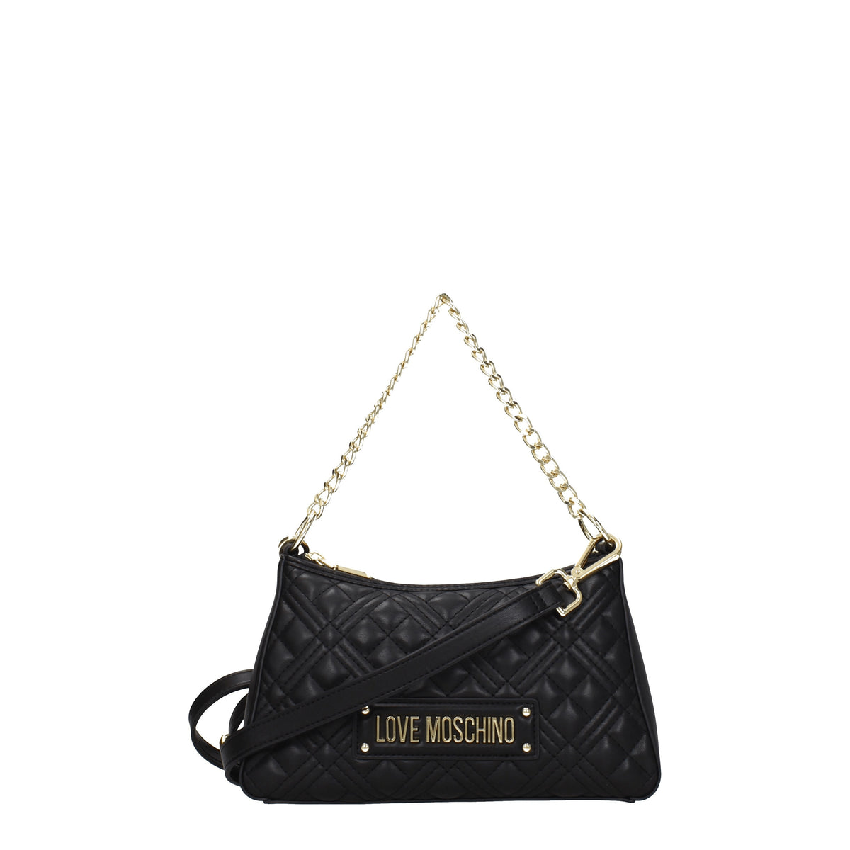 Love Moschino Borse a Mano Donna Poliuretano Nero