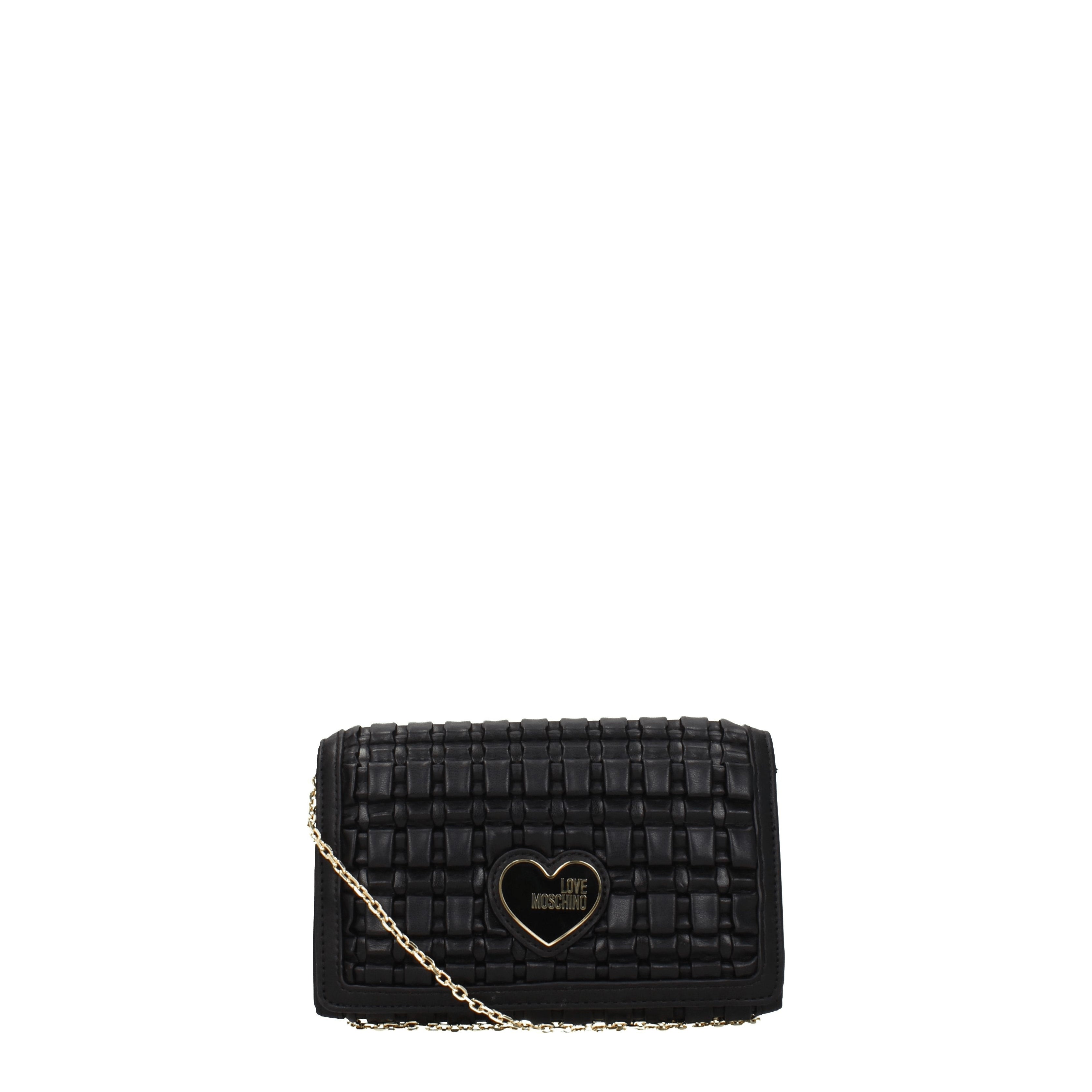 Love Moschino Pochette Donna Poliuretano Nero B Exit B Exit top shop online