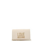 Love Moschino Pochette Donna Poliuretano Beige Avorio