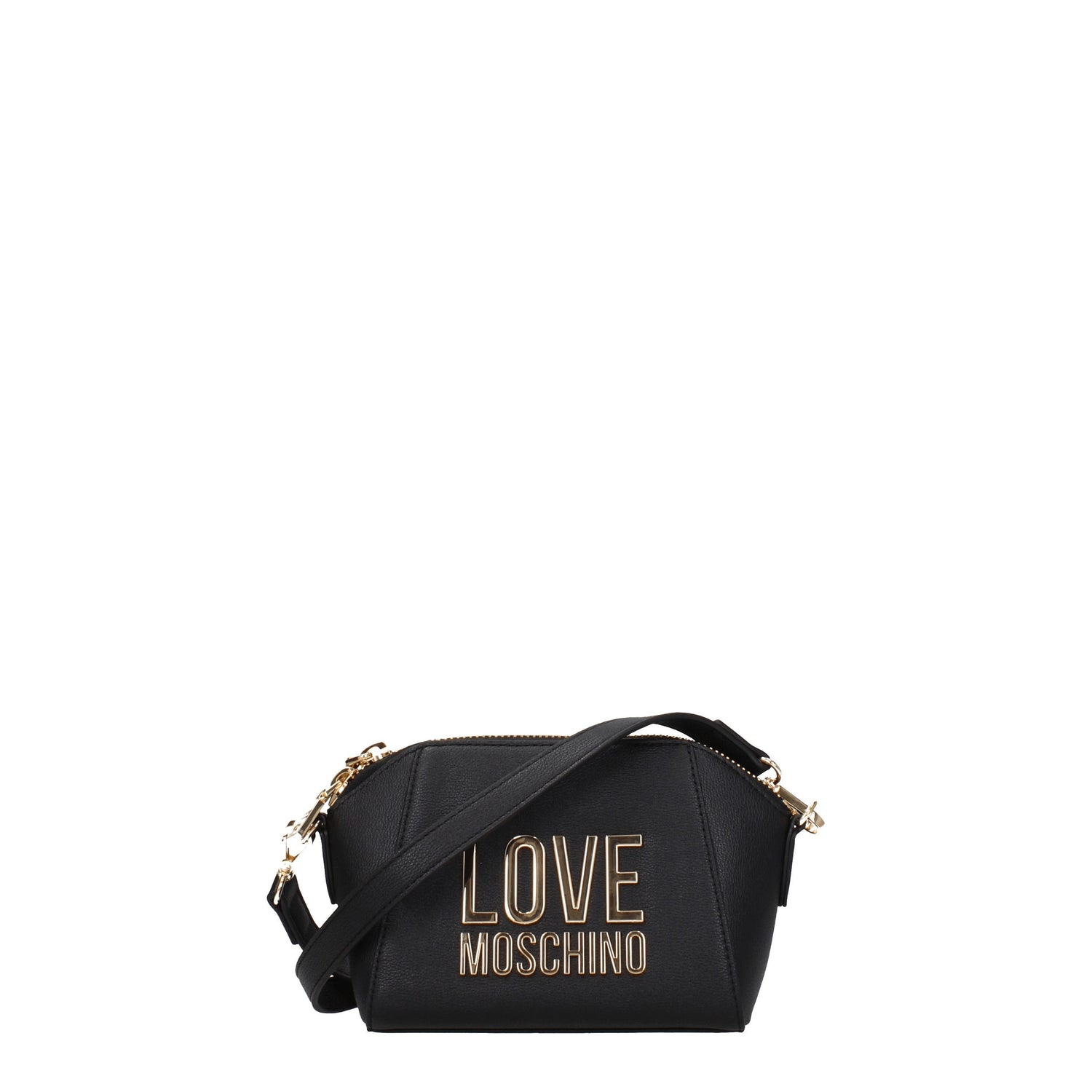 Love Moschino Borse a Tracolla Donna Poliuretano Nero