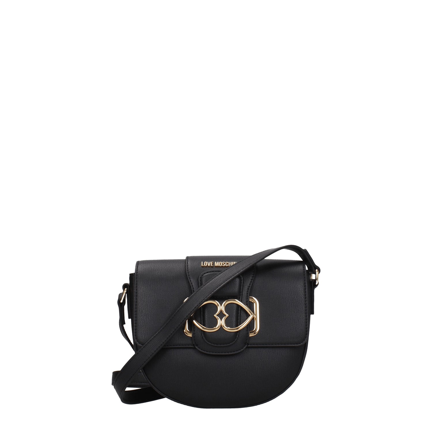 Love Moschino Borse a Tracolla Donna Poliuretano Nero