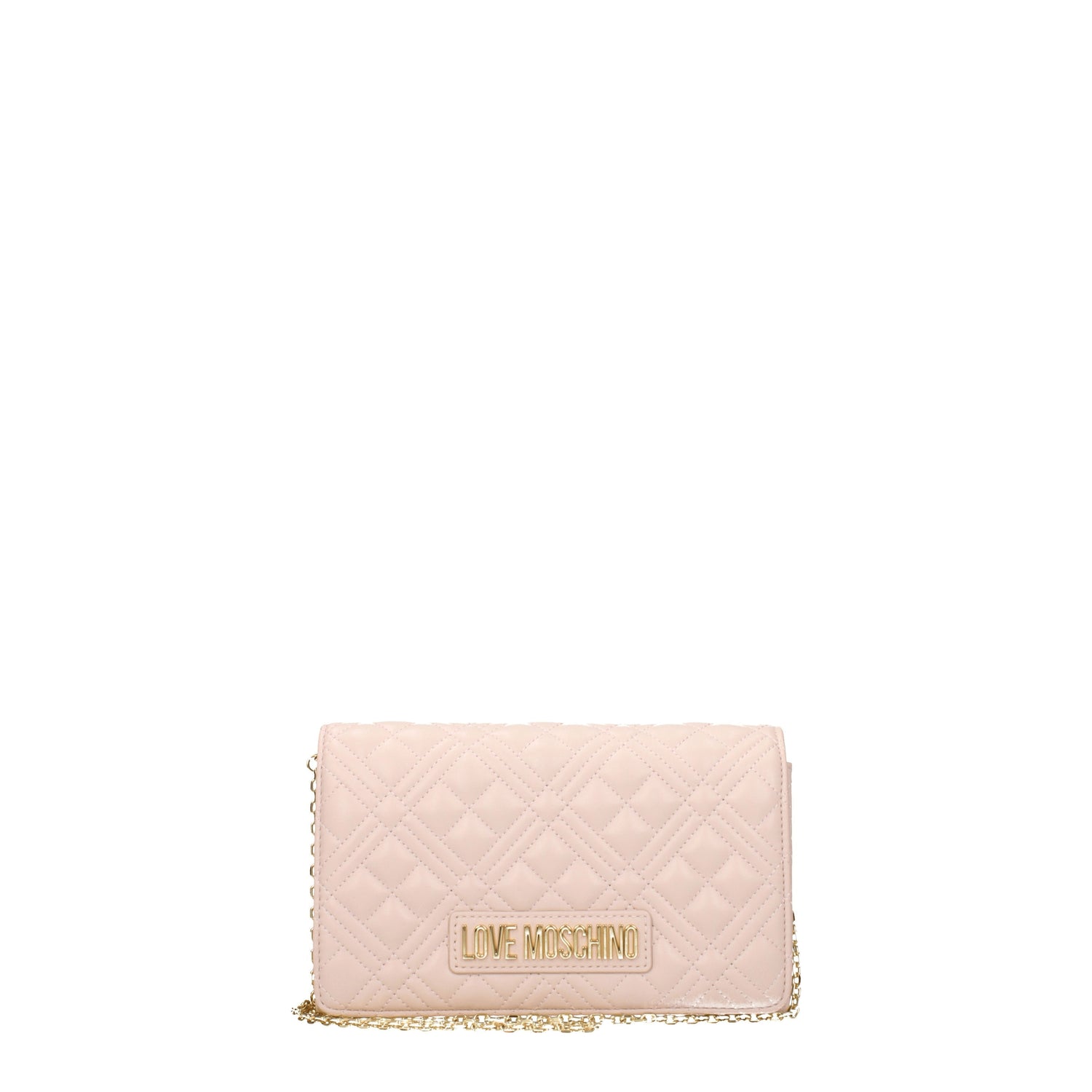 Love Moschino Pochette Donna Poliuretano Rosa Rosa Cipria