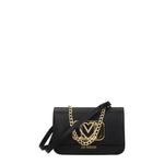 Love Moschino Borse a Mano Donna Poliuretano Nero