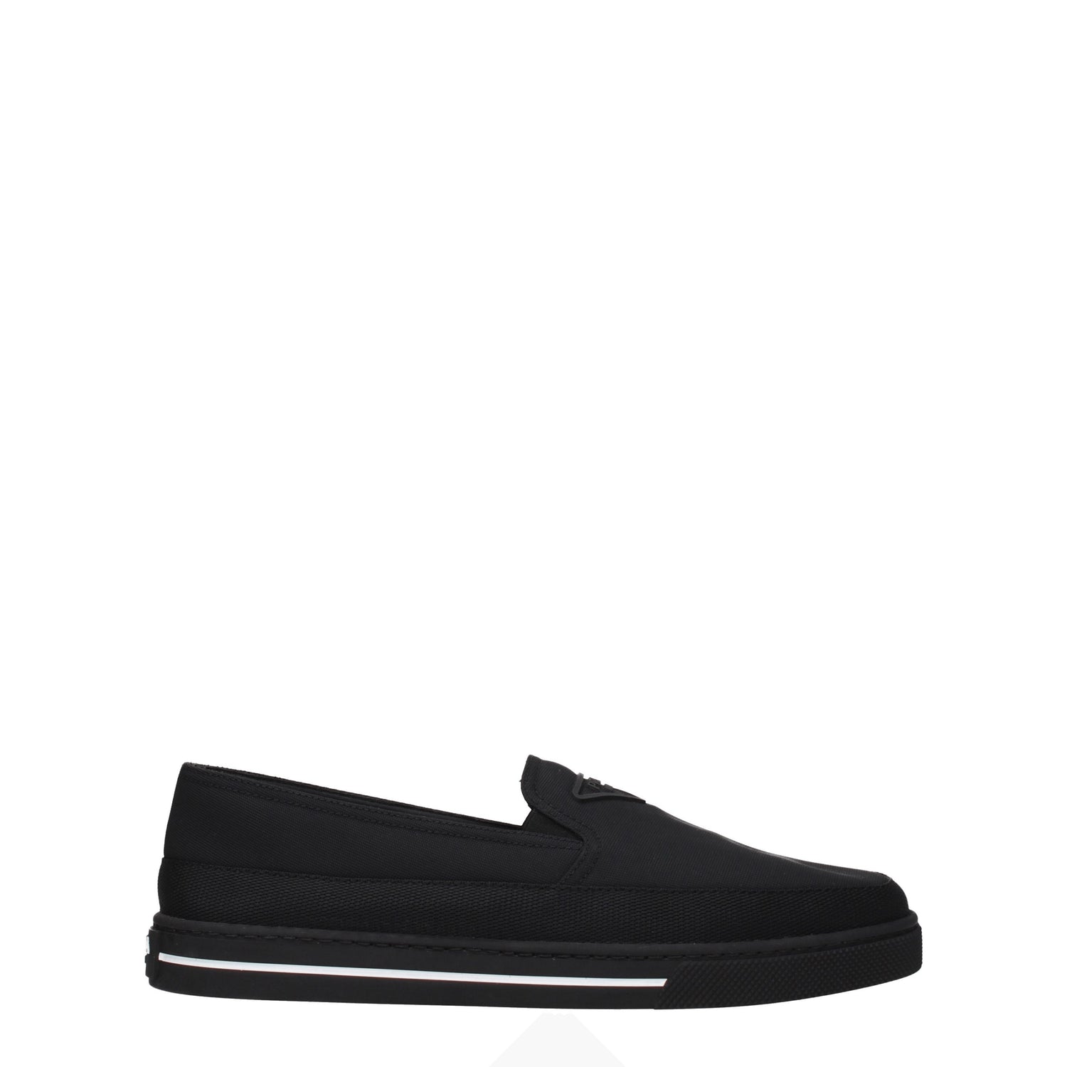 Prada Slip On Uomo Nylon Nero