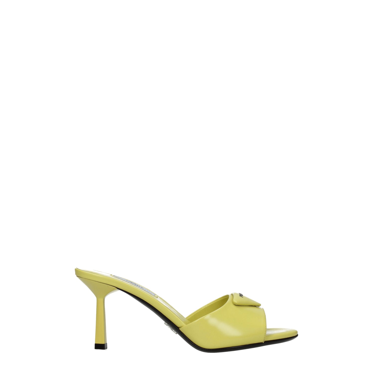 Prada Sandali Donna Pelle Giallo Cedro