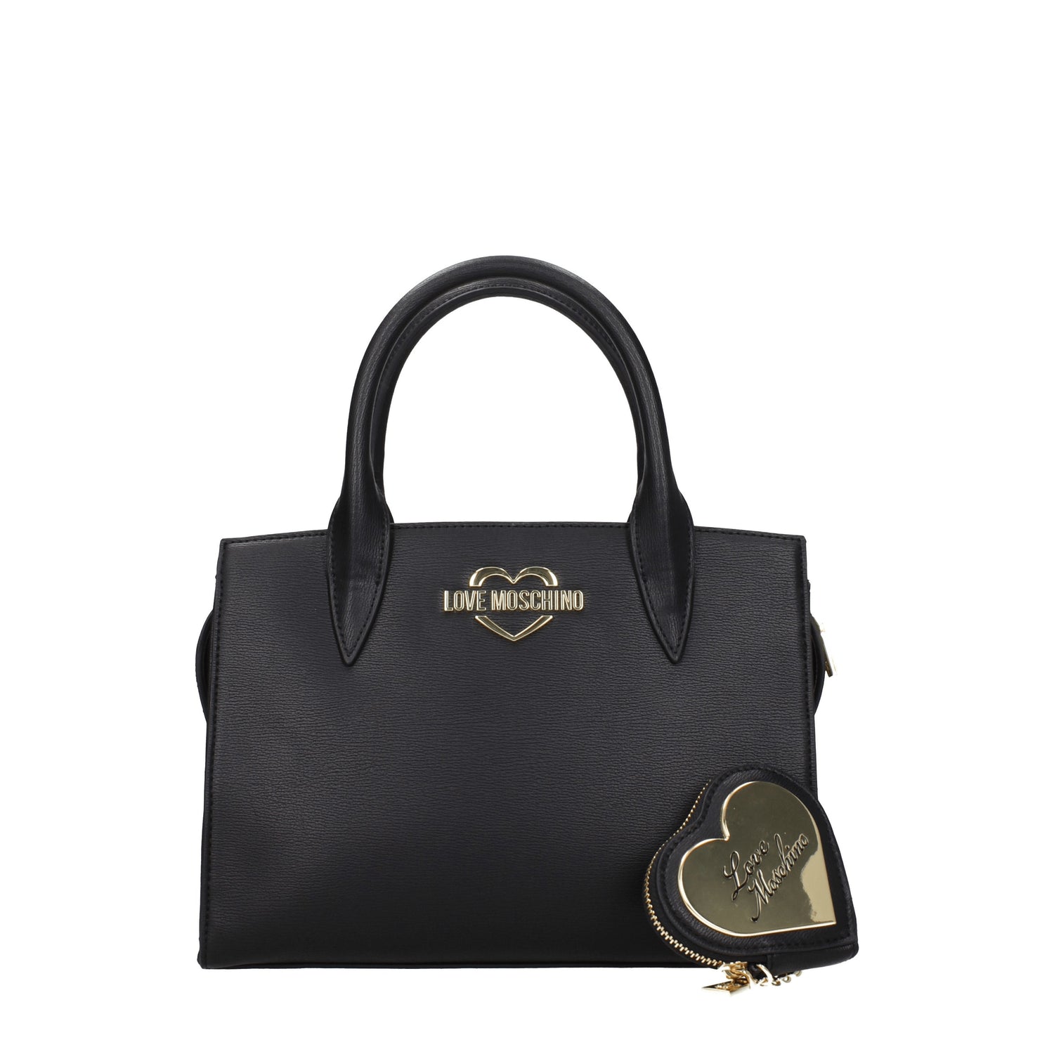 Love Moschino Borse a Mano Donna Poliuretano Nero