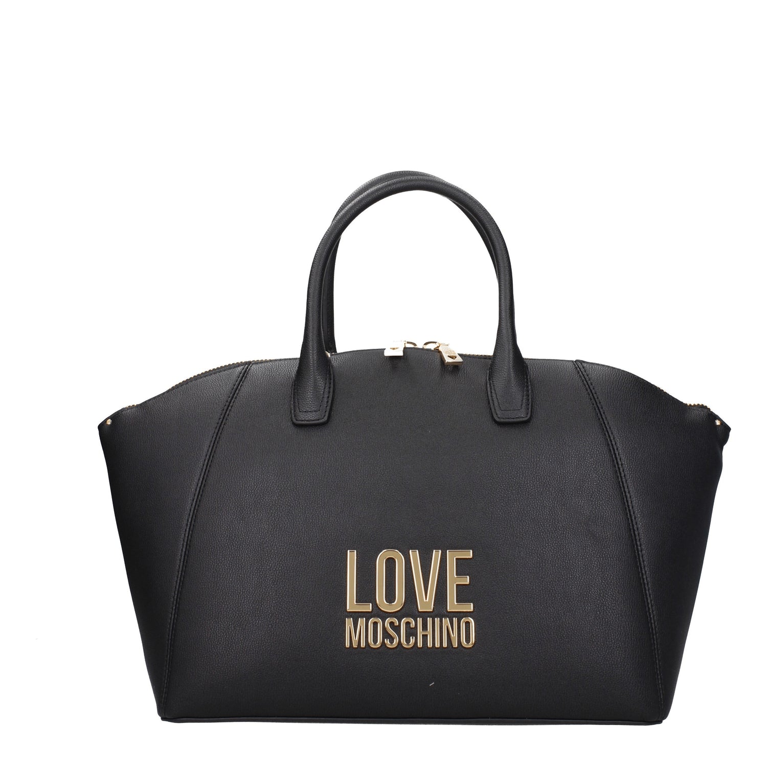 Love Moschino Borse a Mano Donna Poliuretano Nero