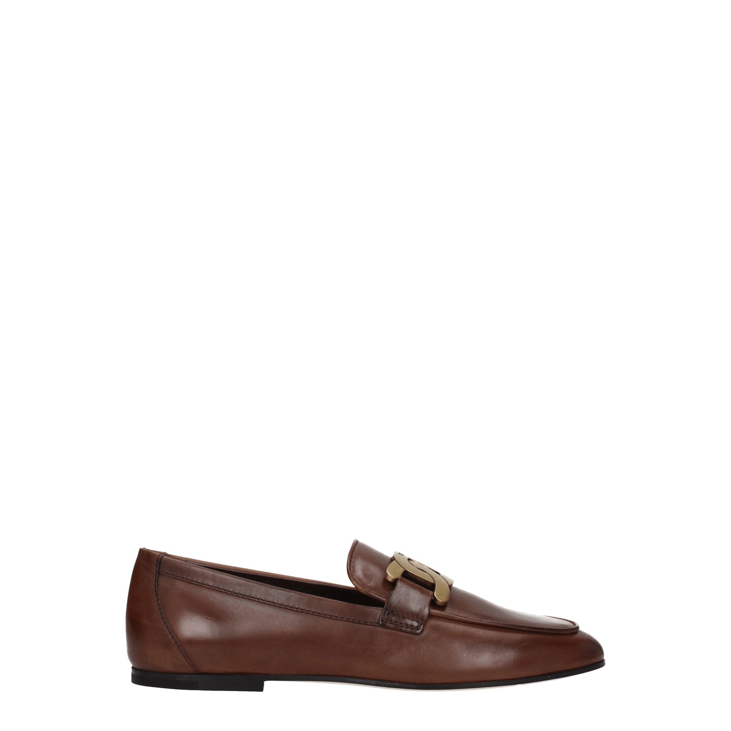 Tod's Mocassini Donna Pelle Marrone Cuoio