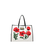 Dolce&Gabbana Borse a Spalla Donna Cotone Bianco Multicolore