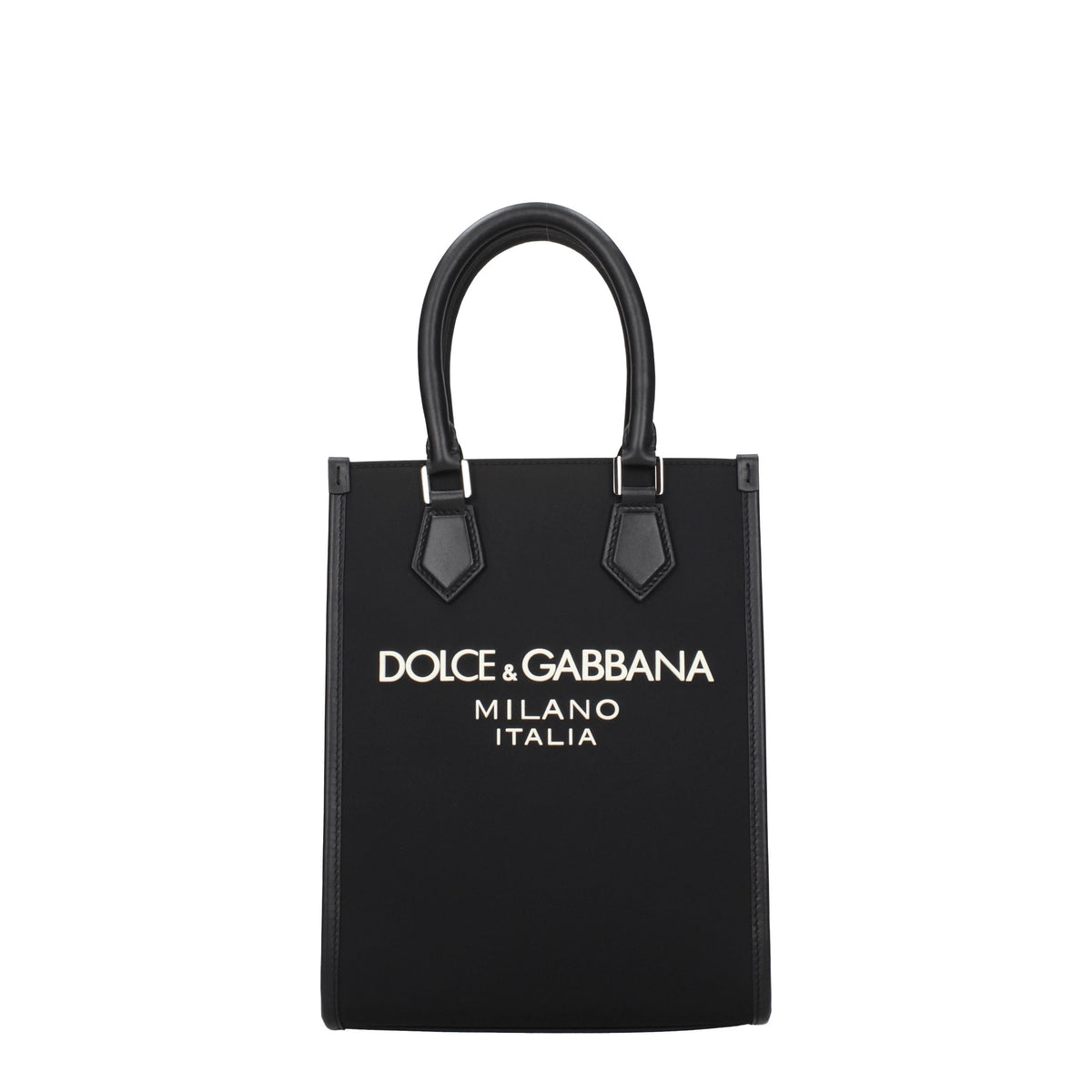 Dolce&Gabbana Borse a Mano Uomo Tessuto Nero