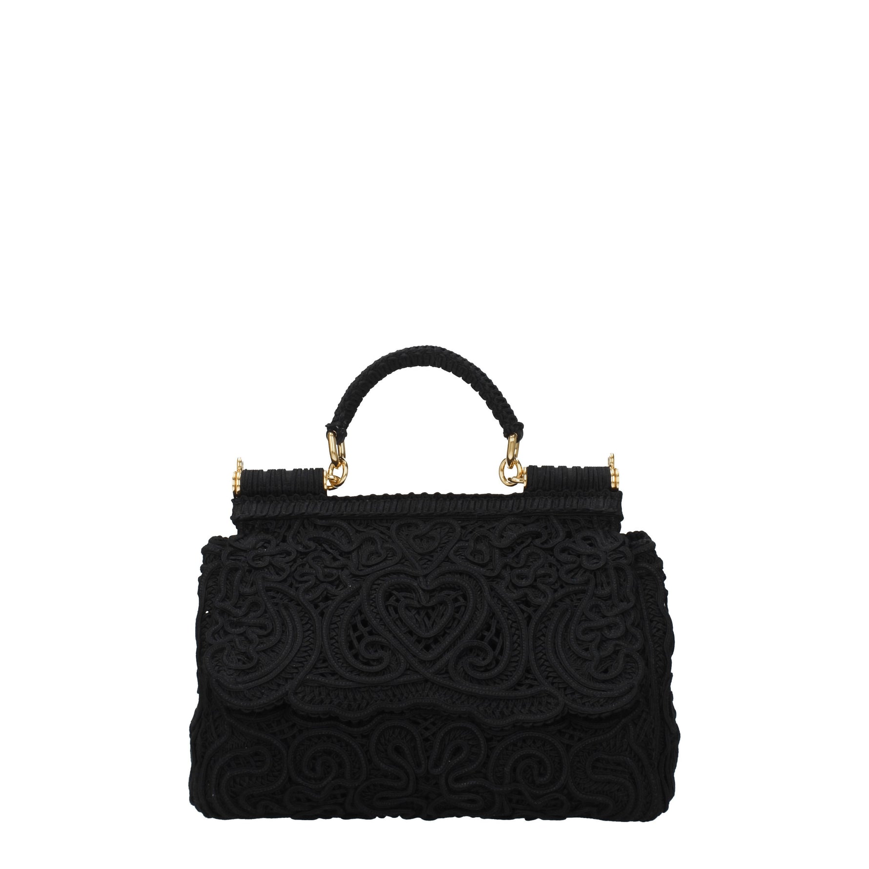 Dolce&Gabbana Borse a Mano sicily Donna Tessuto Nero