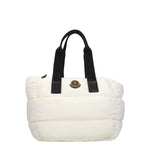 Moncler Borse a Mano caradoc Donna Nylon Bianco Avorio