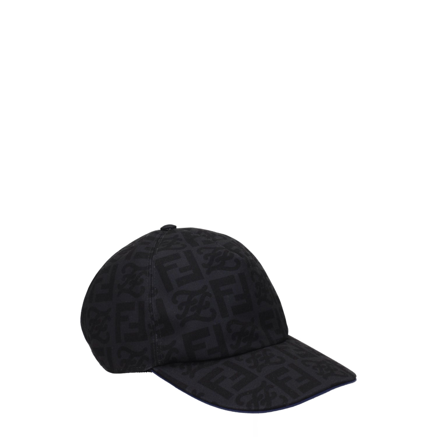 Fendi Cappelli Uomo Poliestere Nero