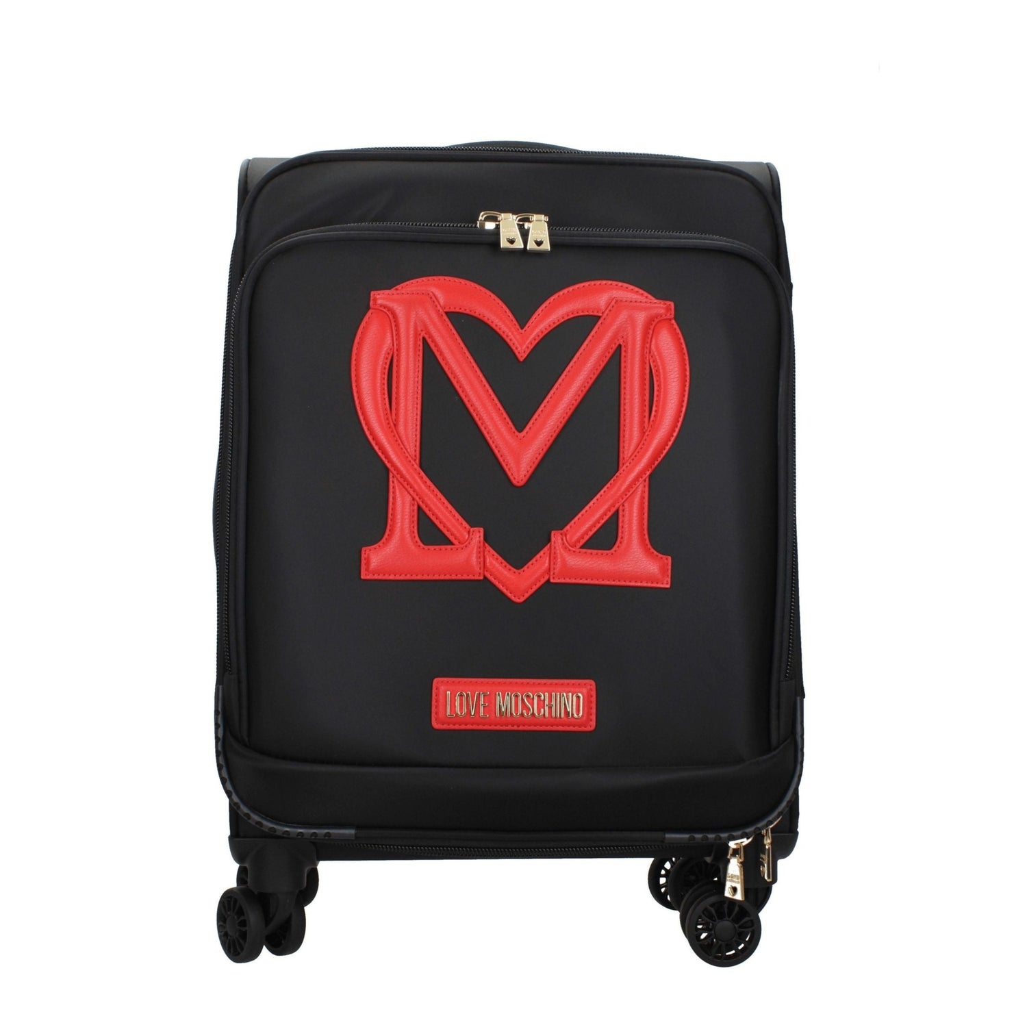 Love Moschino Trolley Donna Nylon Nero Rosso