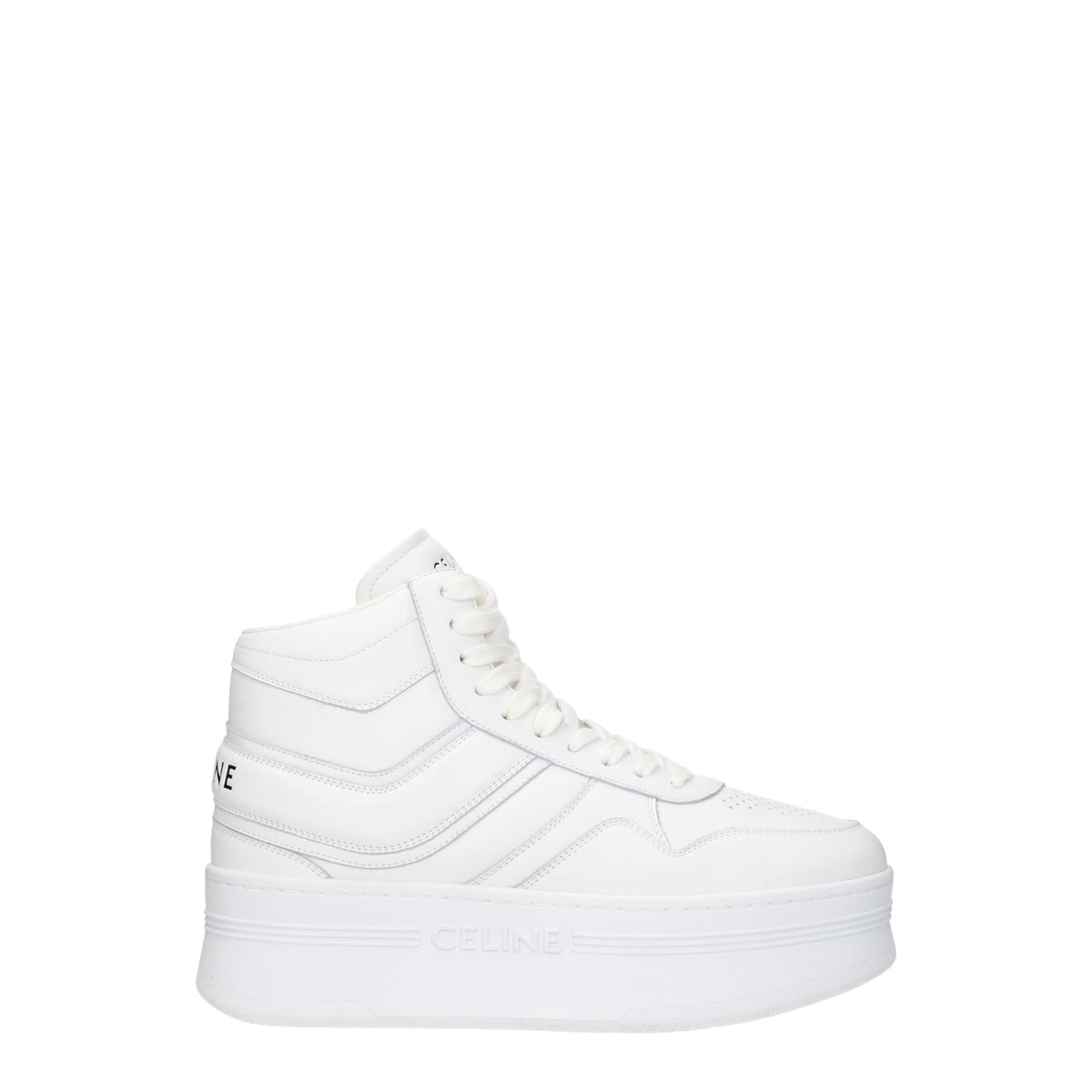 Celine Sneakers Donna Pelle Bianco