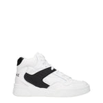 Celine Sneakers Uomo Pelle Bianco Nero