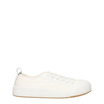 Bottega Veneta Sneakers vulcan Donna Tessuto Bianco Bianco Ottico