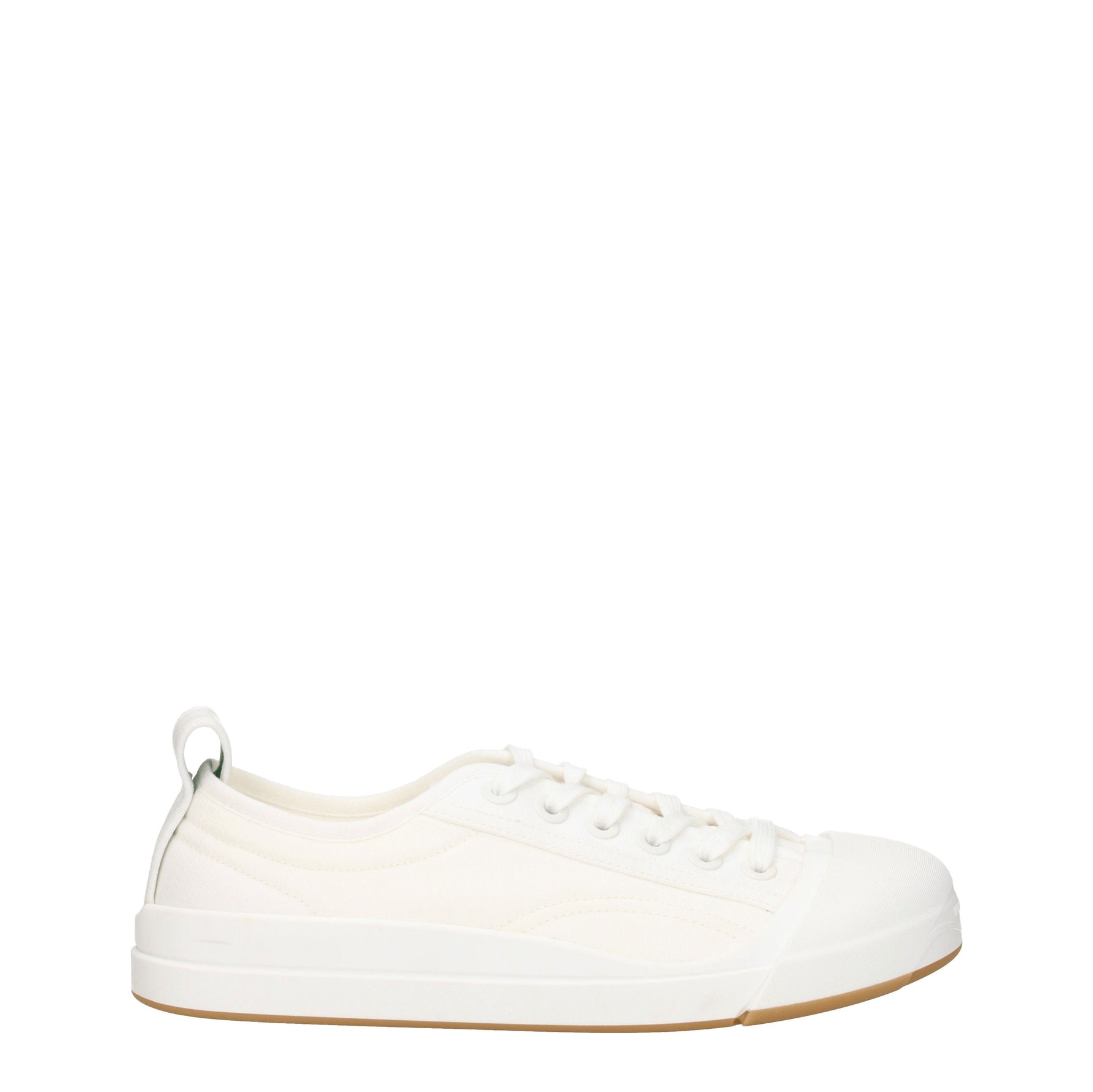 Bottega Veneta Sneakers vulcan Donna Tessuto Bianco Bianco Ottico