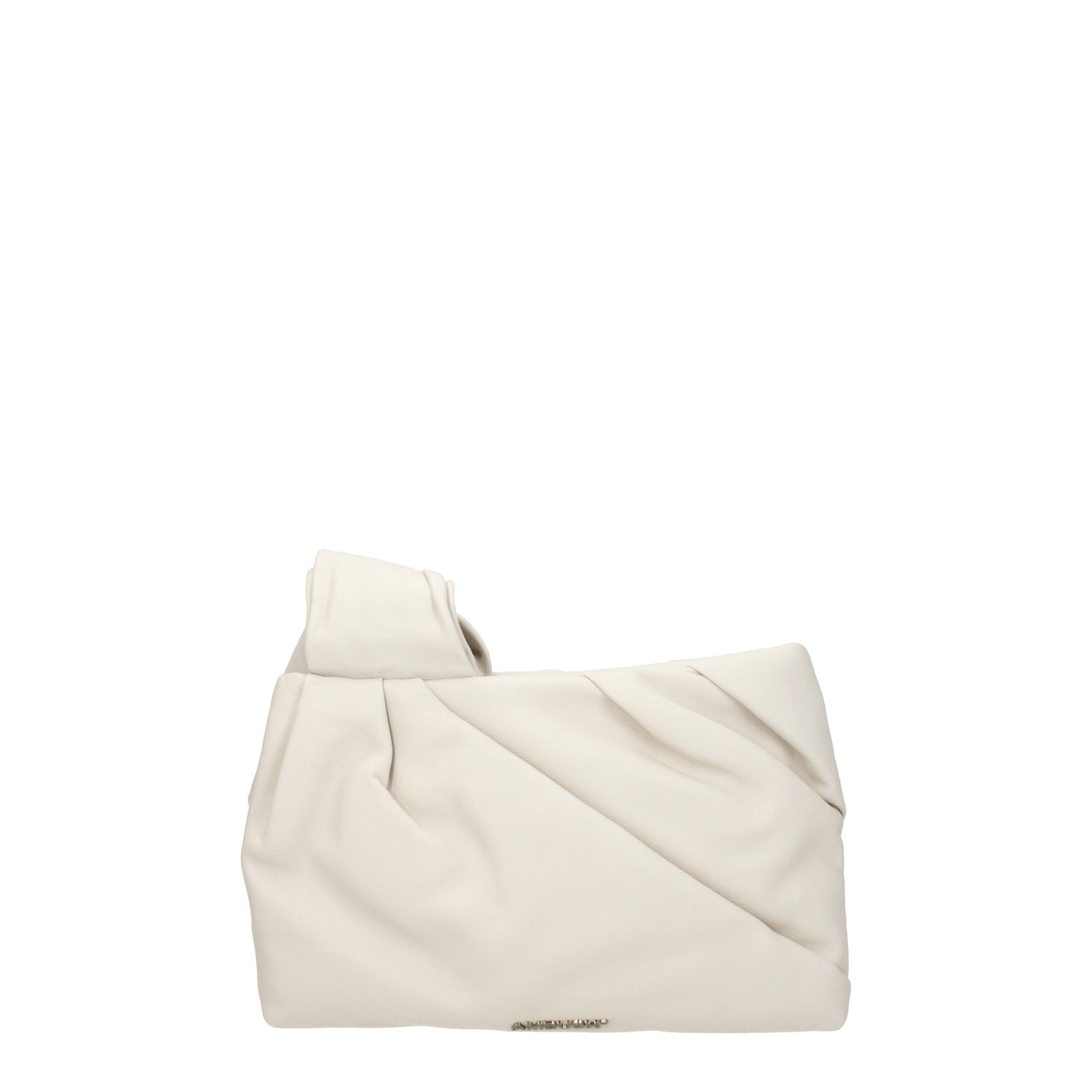 Ambush Pochette nejiri Donna Pelle Beige Avorio