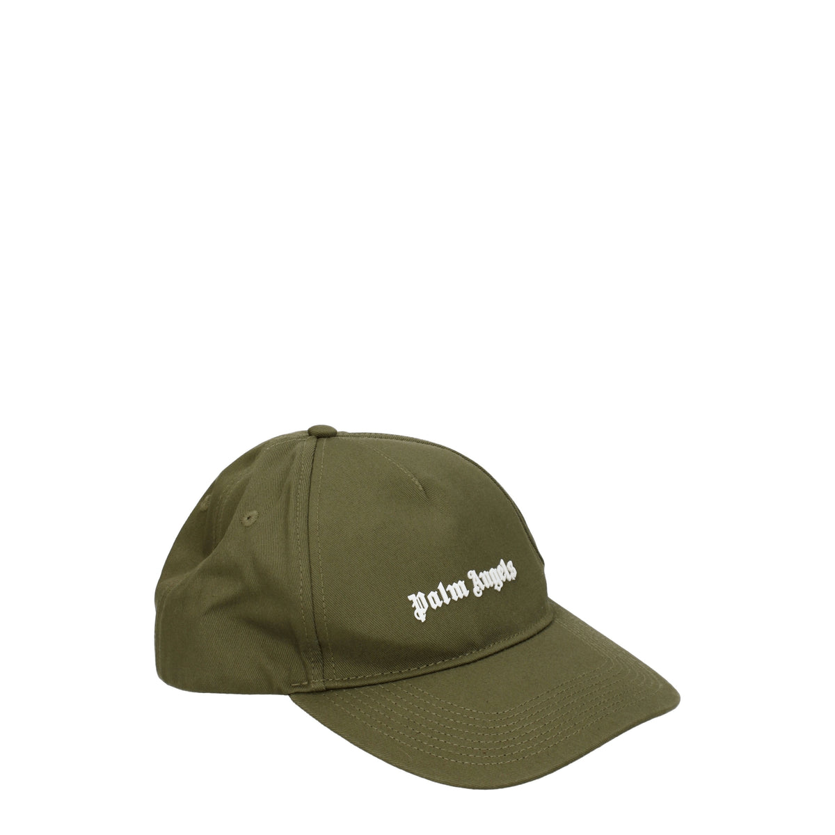 Palm Angels Cappelli Uomo Cotone Verde Verde Militare