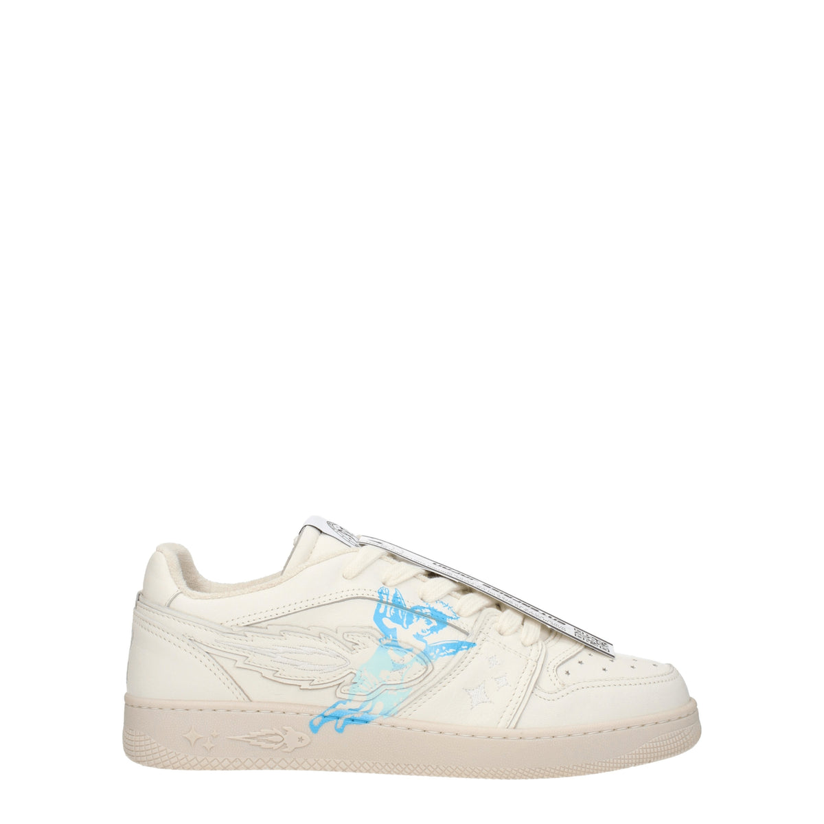 Enterprise Japan Sneakers Uomo Pelle Beige Latte