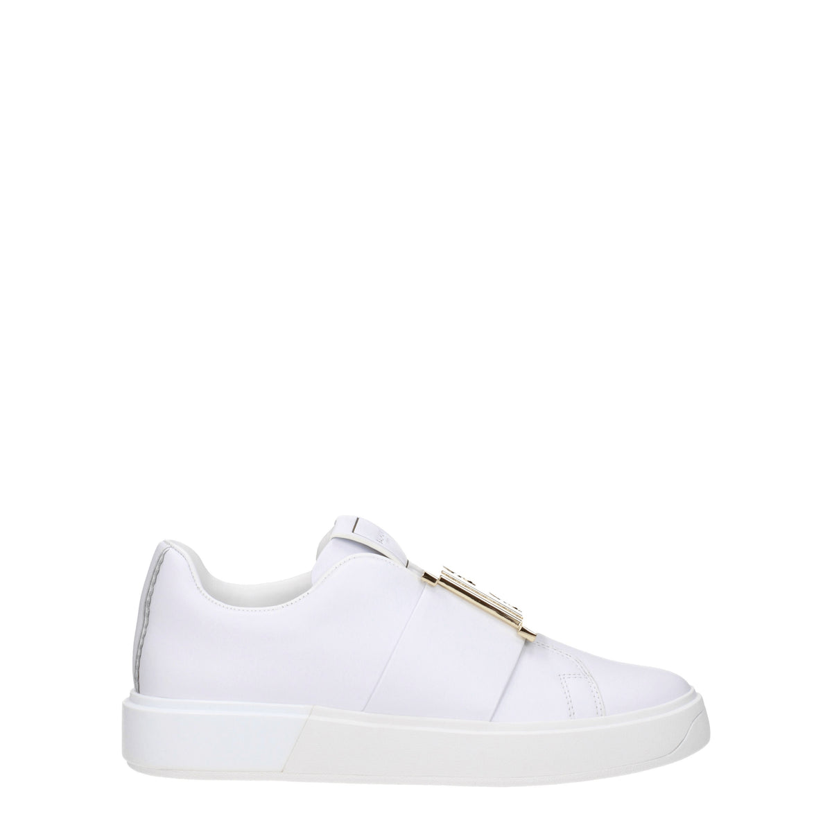 Balmain Sneakers Donna Pelle Bianco