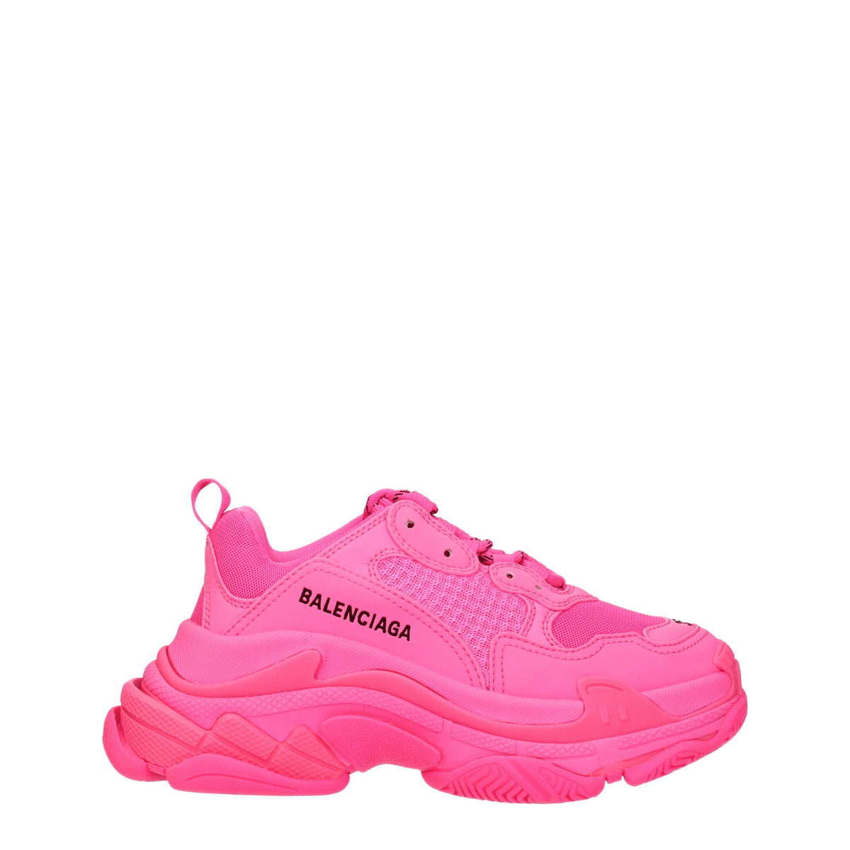 Balenciaga Sneakers triple s Donna Vernice Rosa Rosa Fluo