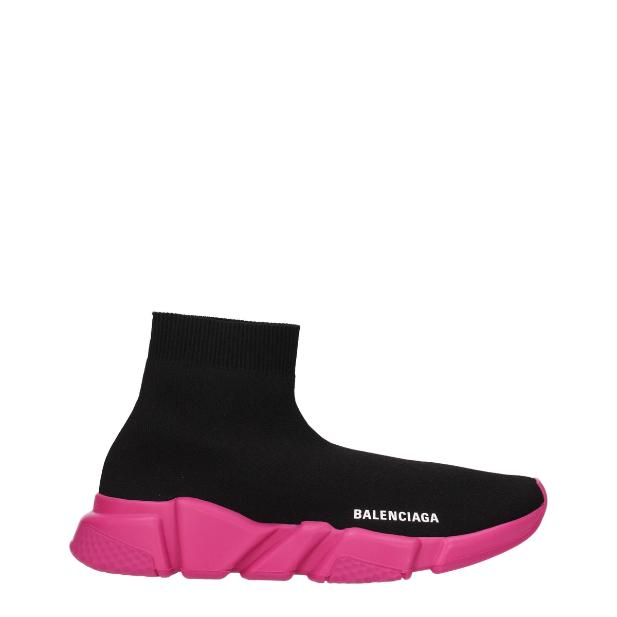 Balenciaga Sneakers Donna Tessuto Nero Fuxia