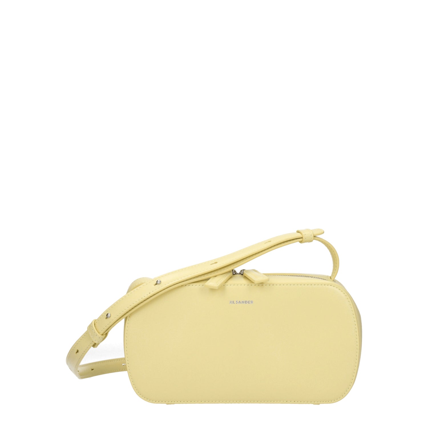 Jil Sander Borse a Tracolla tradition Donna Pelle Giallo Burro