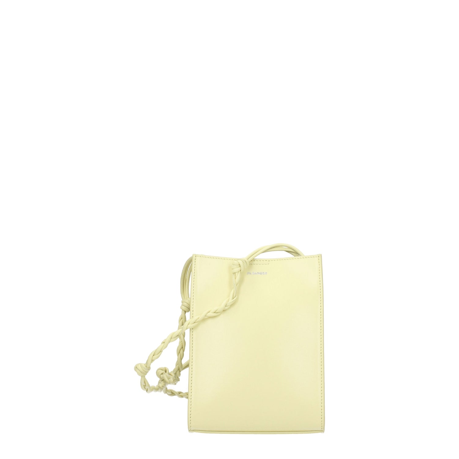 Jil Sander Borse a Tracolla tangle Donna Pelle Giallo Limone