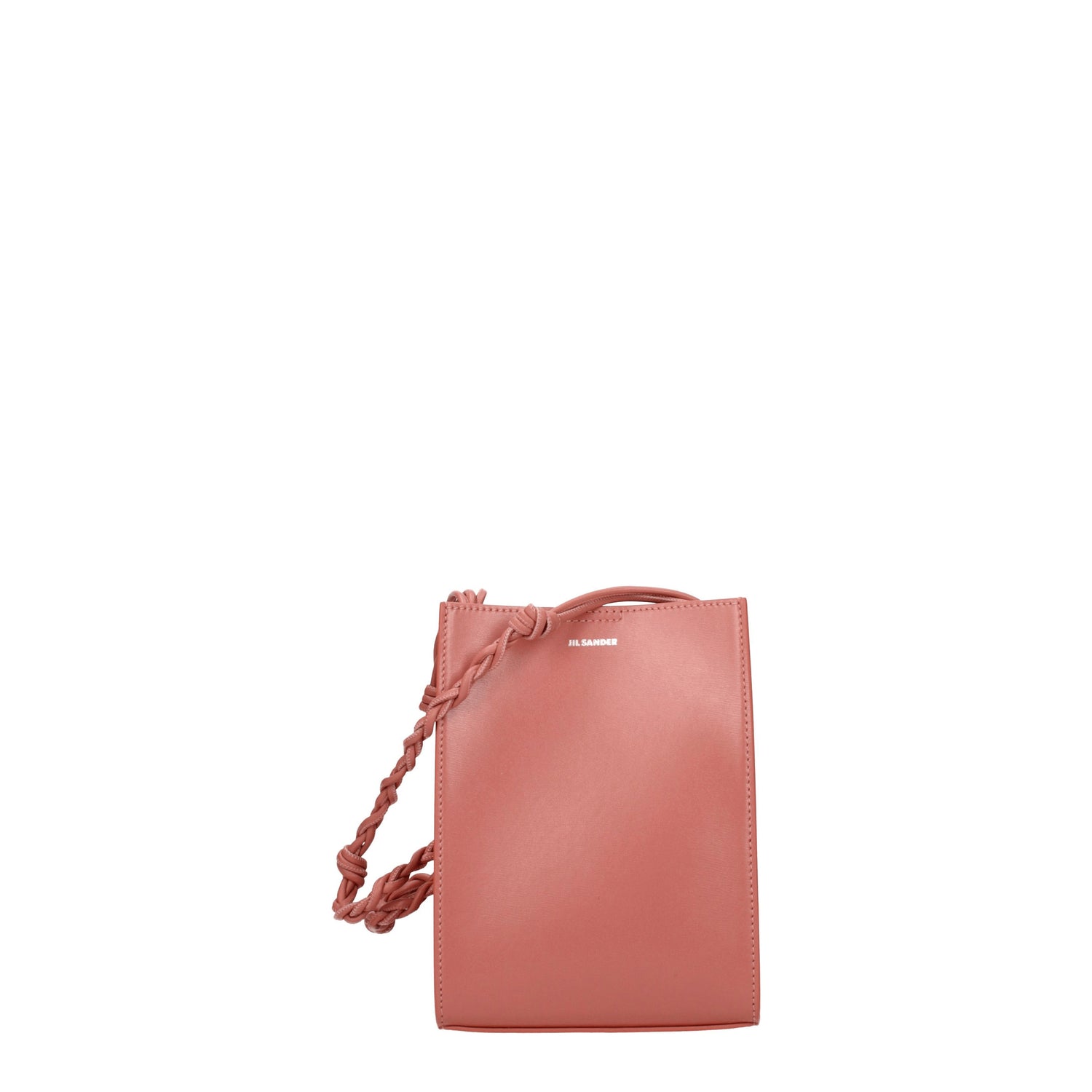 Jil Sander Borse a Tracolla tangle Donna Pelle Rosa Carminio