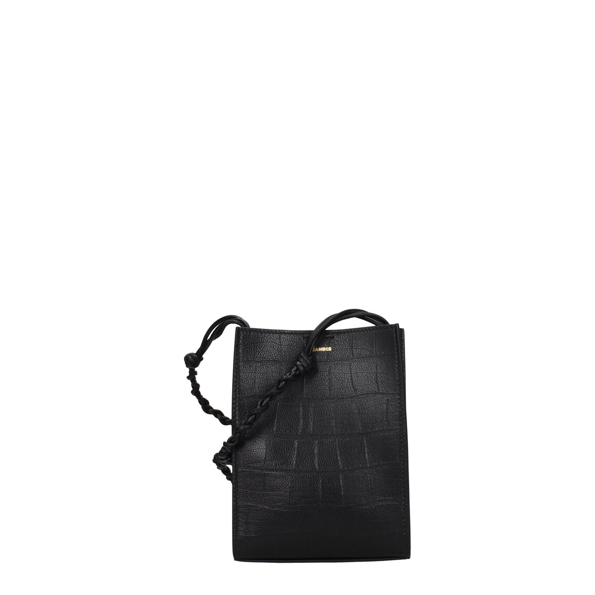 Jil Sander Borse a Tracolla Donna Pelle Nero