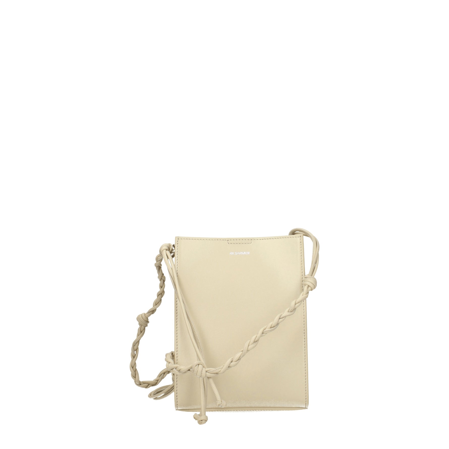 Jil Sander Borse a Tracolla tangle Donna Pelle Beige Burro