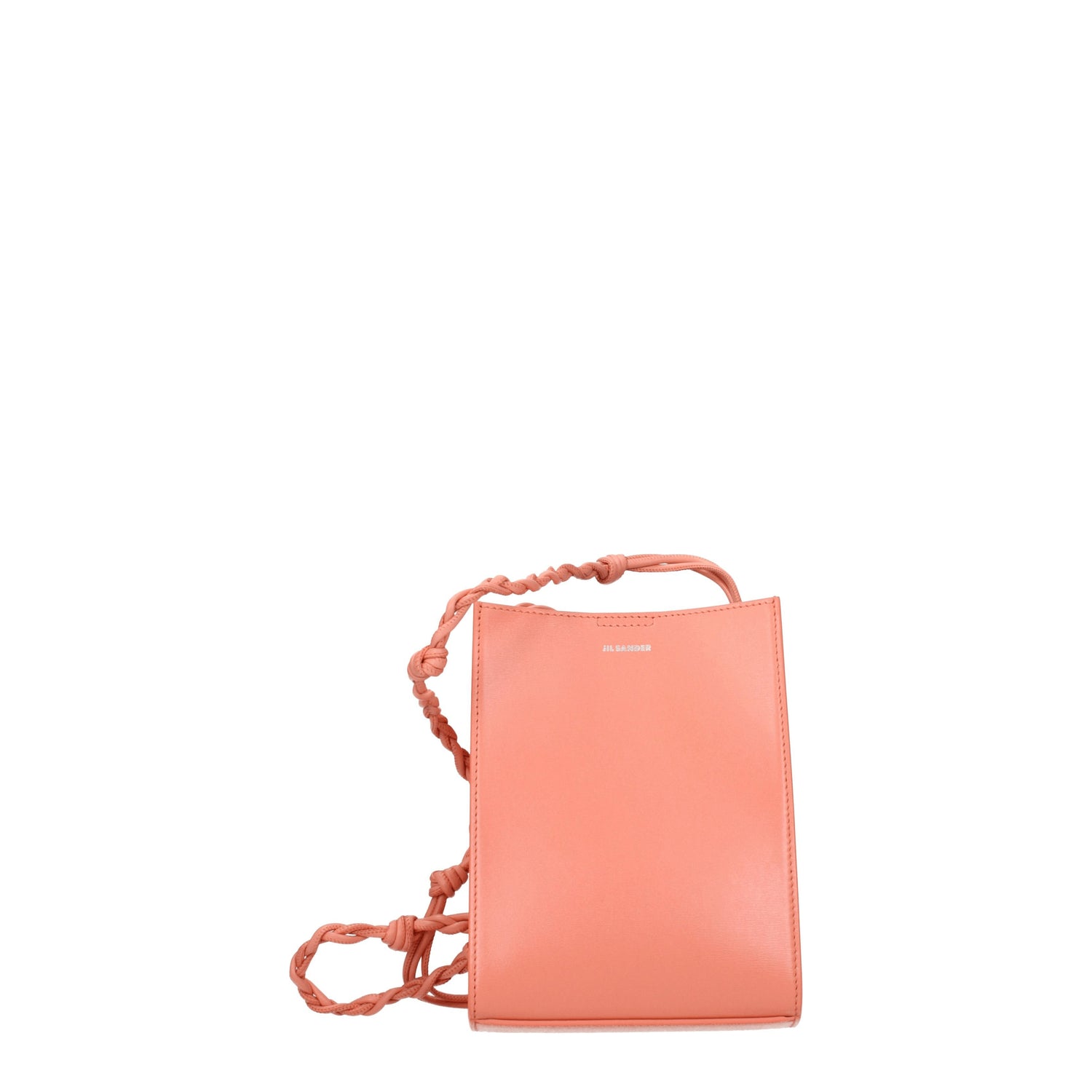 Jil Sander Borse a Tracolla tangle Donna Pelle Rosa Corallo