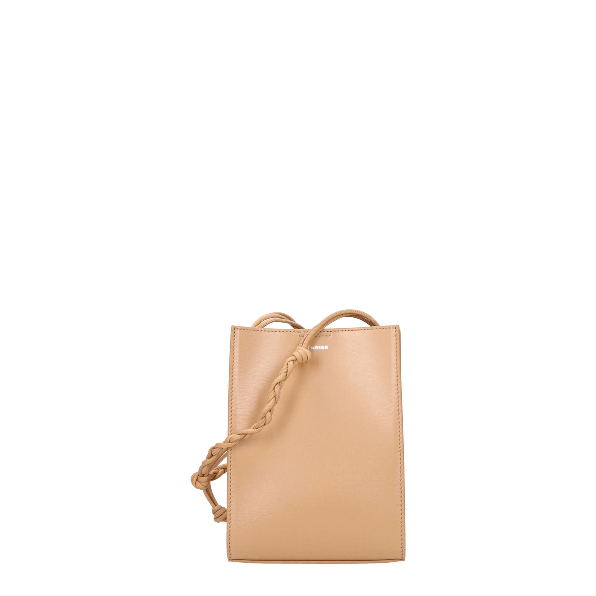 Jil Sander Borse a Tracolla tangle Donna Pelle Beige Bronzo