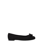 Salvatore Ferragamo Ballerine varina Donna Tessuto Nero