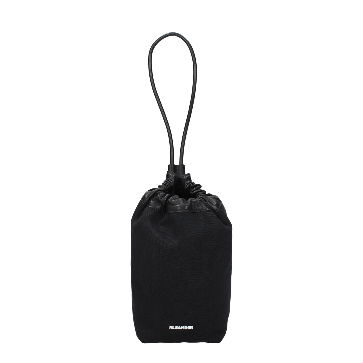 Jil Sander Pochette Donna Tessuto Nero