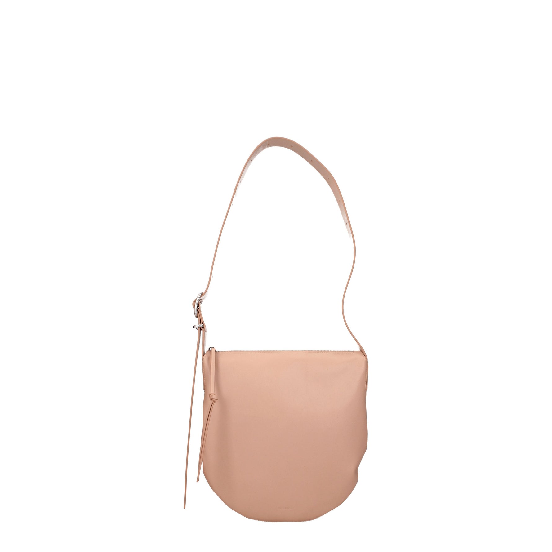 Jil Sander Borse a Spalla Donna Pelle Rosa Olio di Argan