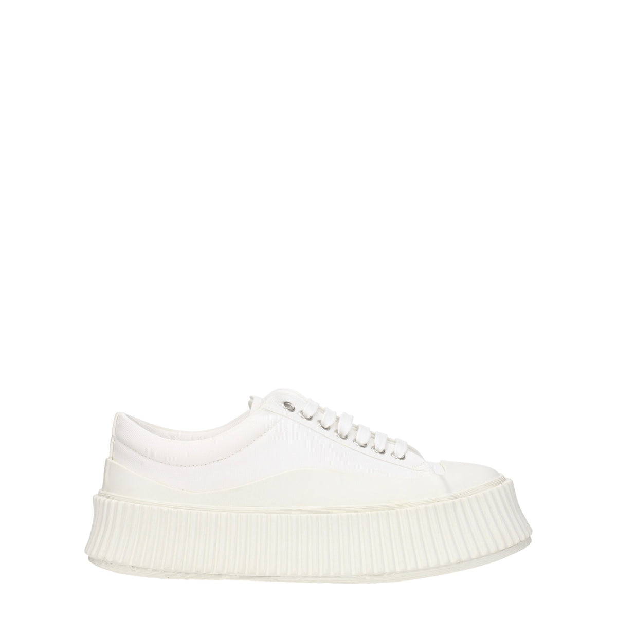 Jil Sander Sneakers Donna Tessuto Bianco