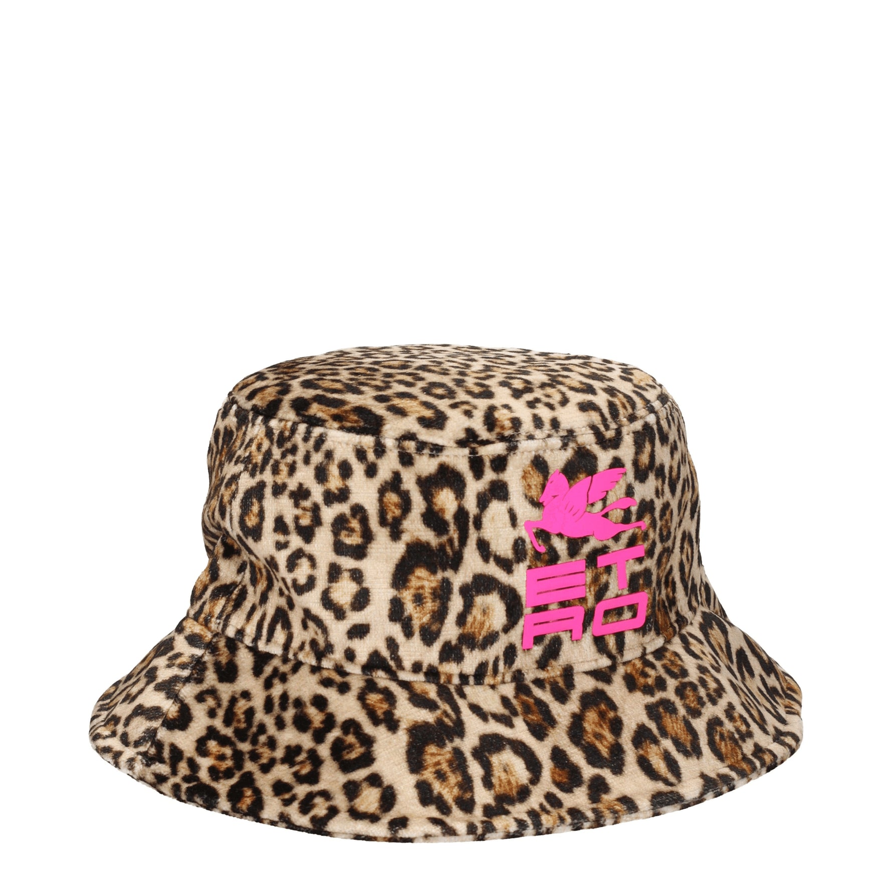 Etro Cappelli Donna Cotone Beige Fuxia