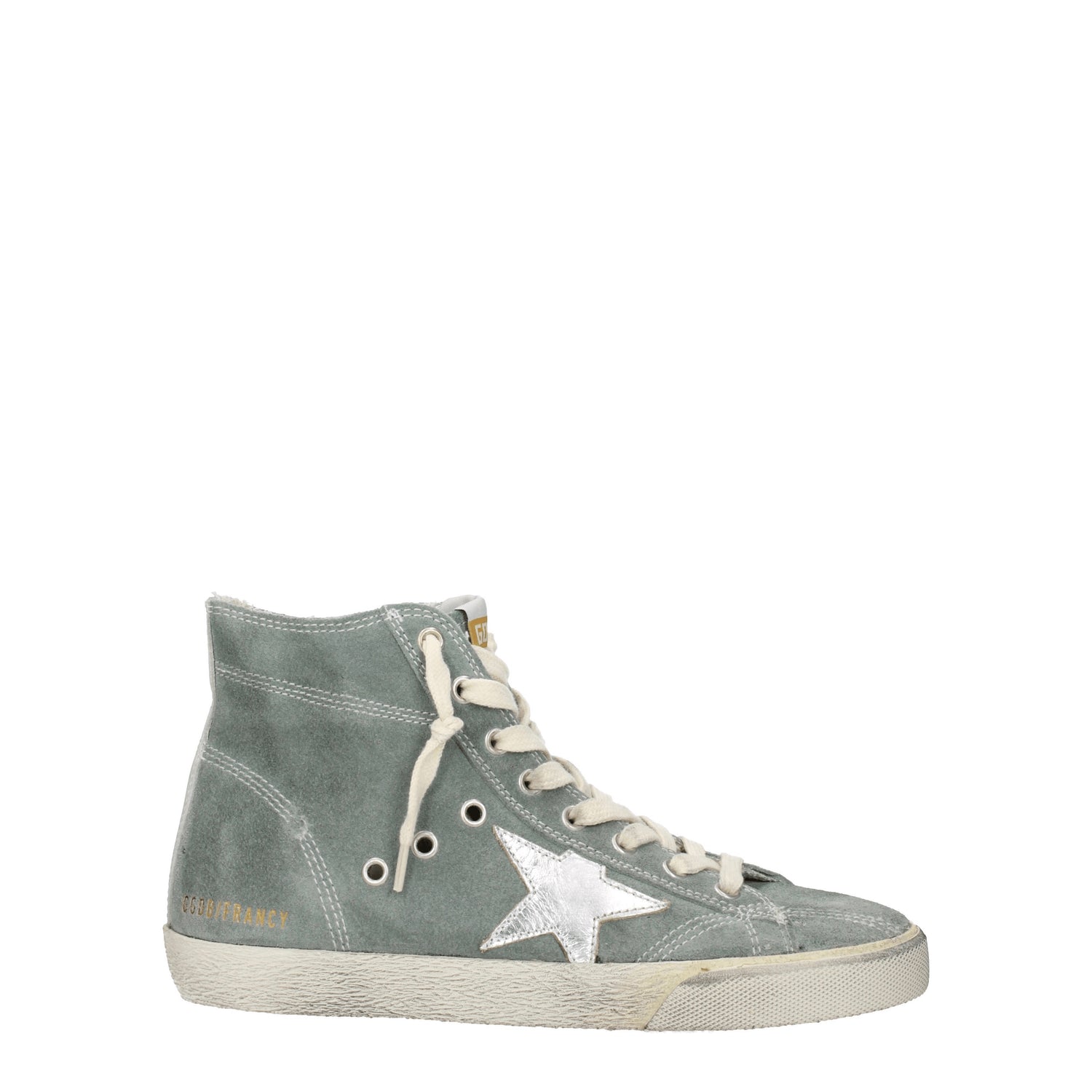 Golden Goose Sneakers francy Donna Camoscio Verde Artemisia