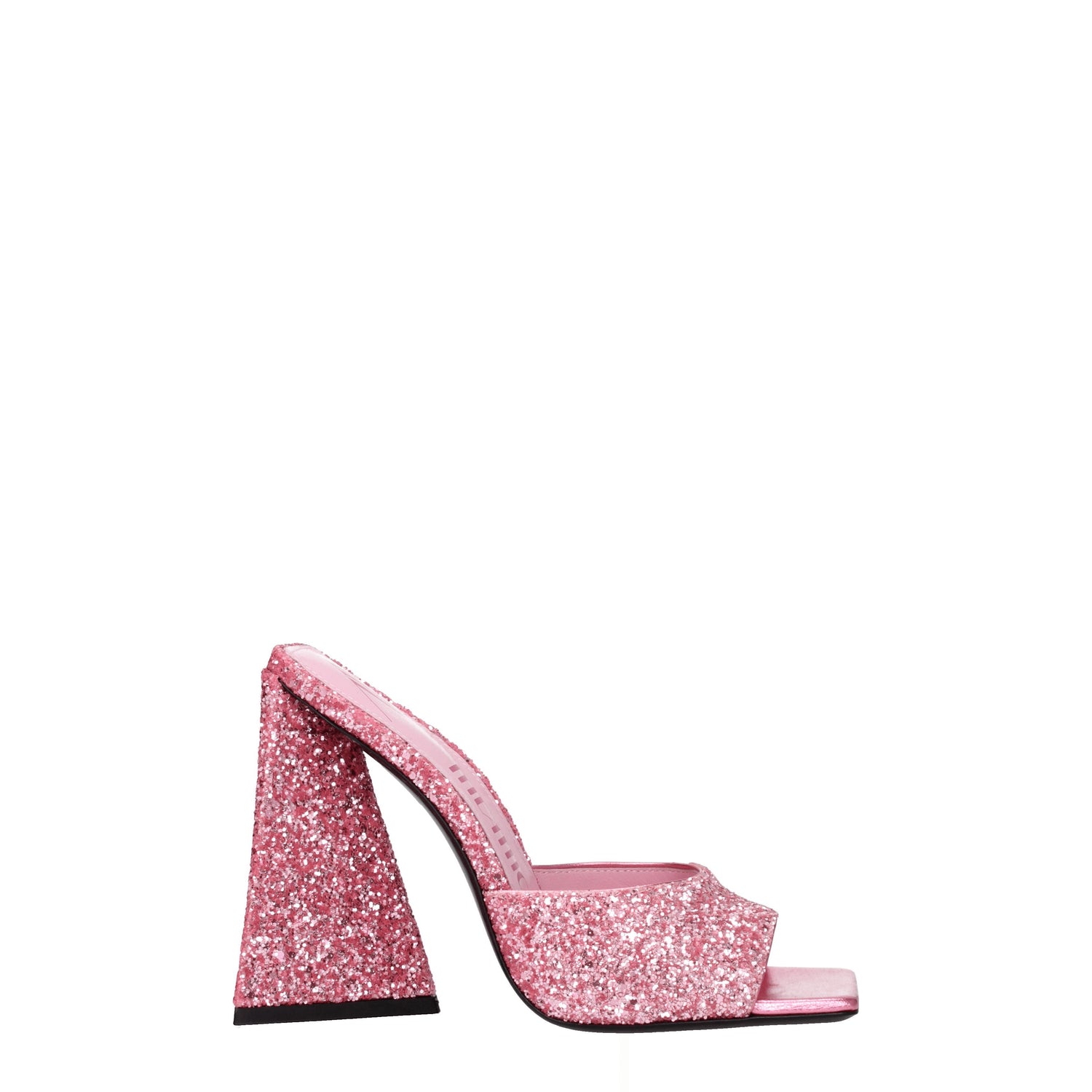 The Attico Sandali Donna Glitter Rosa