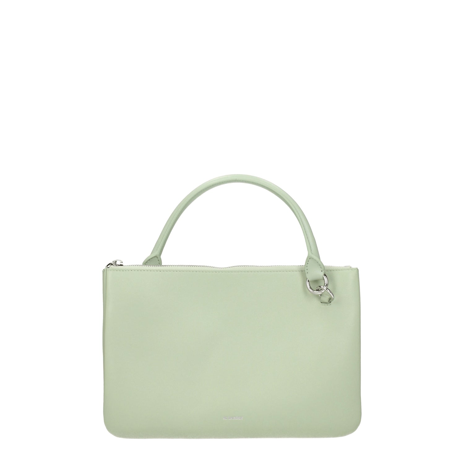 Jil Sander Borse a Mano Donna Pelle Verde Verde Acqua