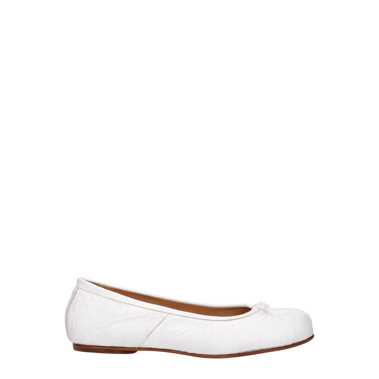 Maison Margiela Ballerine Donna Pelle Bianco