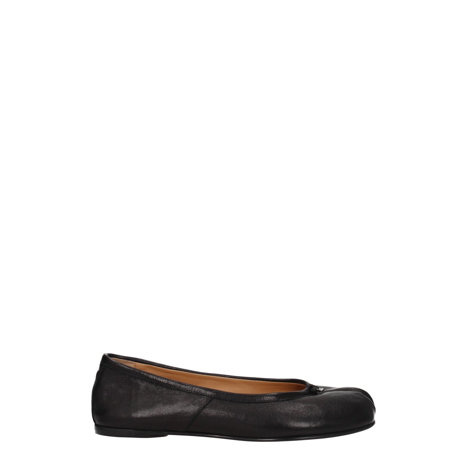 Maison Margiela Ballerine Donna Pelle Nero