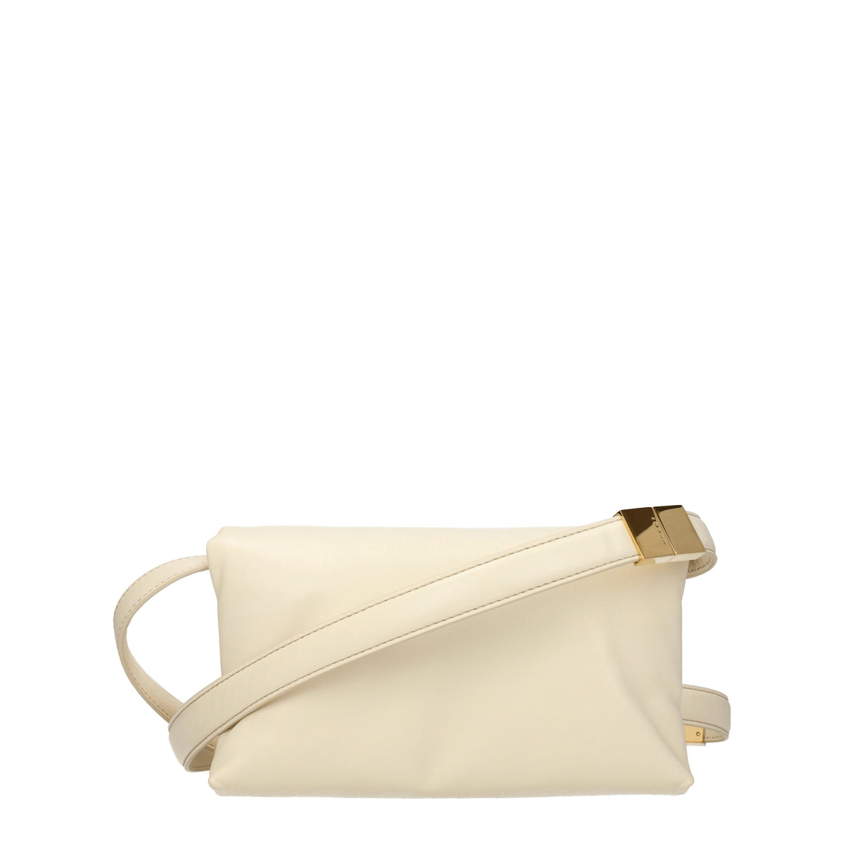 Marni Borse a Tracolla Donna Pelle Beige Avorio