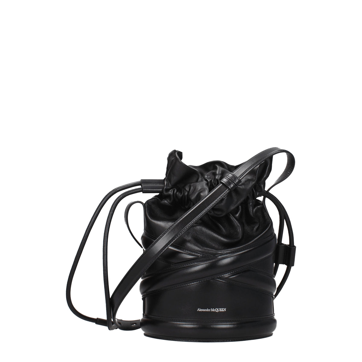 Alexander McQueen Borse a Tracolla Donna Pelle Nero